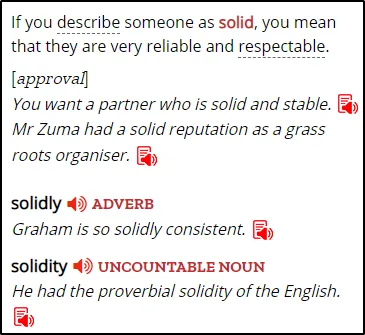 https://www.collinsdictionary.com/dictionary/english/solid (screenshot)