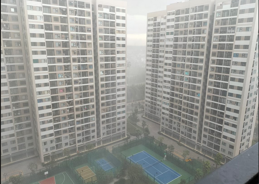 Heavy rain