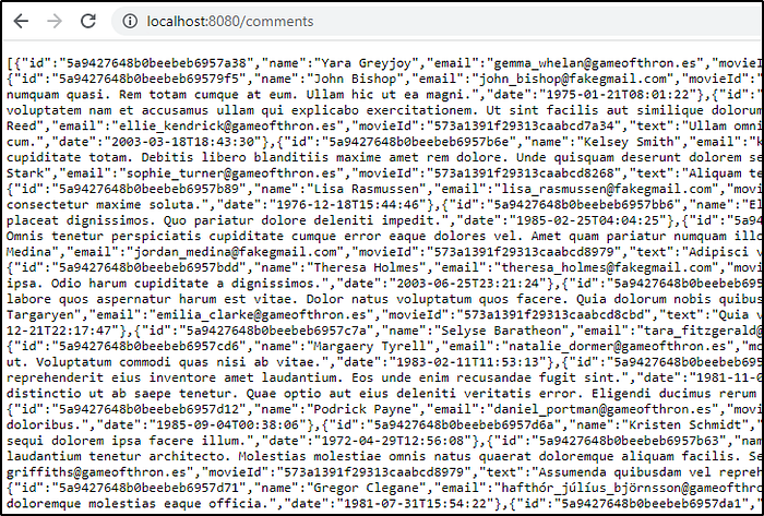 http://localhost:8080/comments